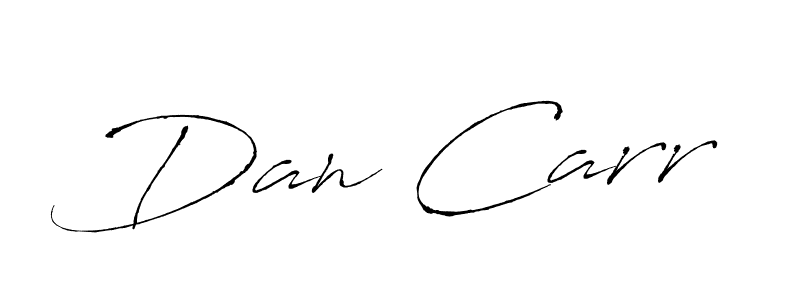 How to make Dan Carr signature? Antro_Vectra is a professional autograph style. Create handwritten signature for Dan Carr name. Dan Carr signature style 6 images and pictures png