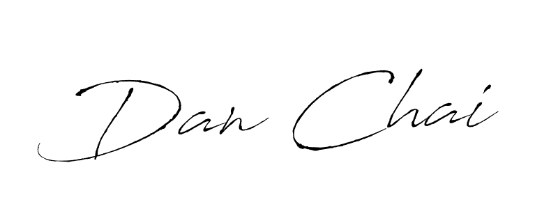 Once you've used our free online signature maker to create your best signature Antro_Vectra style, it's time to enjoy all of the benefits that Dan Chai name signing documents. Dan Chai signature style 6 images and pictures png