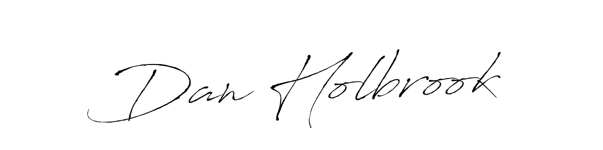 Antro_Vectra is a professional signature style that is perfect for those who want to add a touch of class to their signature. It is also a great choice for those who want to make their signature more unique. Get Dan Holbrook name to fancy signature for free. Dan Holbrook signature style 6 images and pictures png