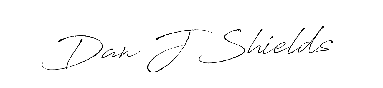 Also You can easily find your signature by using the search form. We will create Dan J Shields name handwritten signature images for you free of cost using Antro_Vectra sign style. Dan J Shields signature style 6 images and pictures png