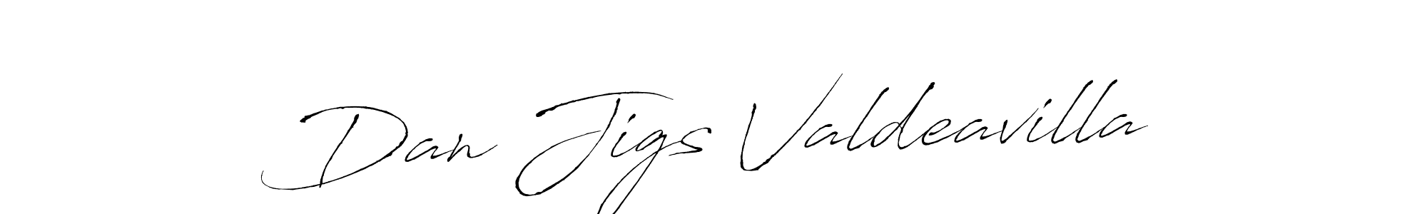 Design your own signature with our free online signature maker. With this signature software, you can create a handwritten (Antro_Vectra) signature for name Dan Jigs Valdeavilla. Dan Jigs Valdeavilla signature style 6 images and pictures png