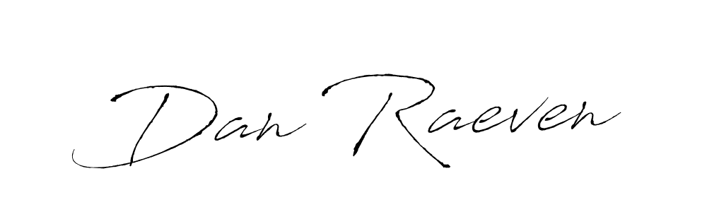 Make a beautiful signature design for name Dan Raeven. With this signature (Antro_Vectra) style, you can create a handwritten signature for free. Dan Raeven signature style 6 images and pictures png