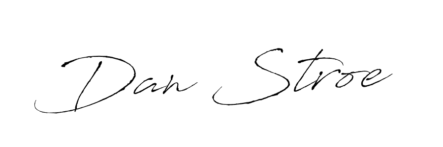 Use a signature maker to create a handwritten signature online. With this signature software, you can design (Antro_Vectra) your own signature for name Dan Stroe. Dan Stroe signature style 6 images and pictures png