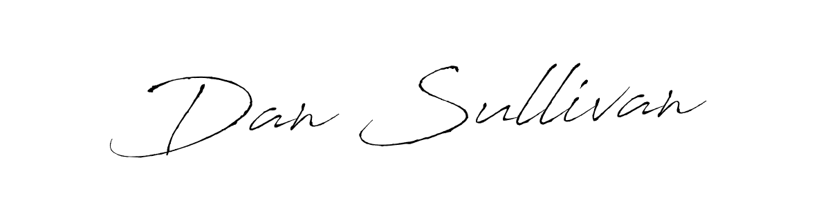 Dan Sullivan stylish signature style. Best Handwritten Sign (Antro_Vectra) for my name. Handwritten Signature Collection Ideas for my name Dan Sullivan. Dan Sullivan signature style 6 images and pictures png