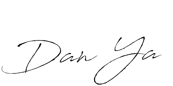 Create a beautiful signature design for name Dan Ya. With this signature (Antro_Vectra) fonts, you can make a handwritten signature for free. Dan Ya signature style 6 images and pictures png