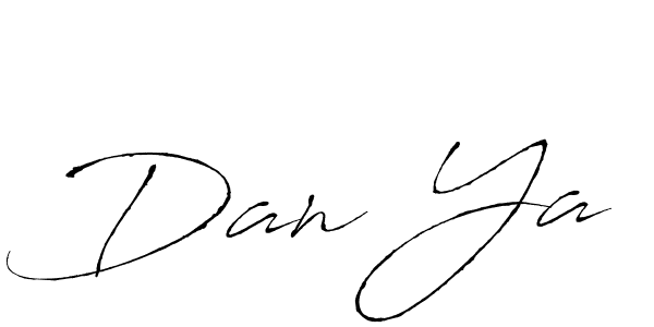 Make a beautiful signature design for name Dan Ya. Use this online signature maker to create a handwritten signature for free. Dan Ya signature style 6 images and pictures png