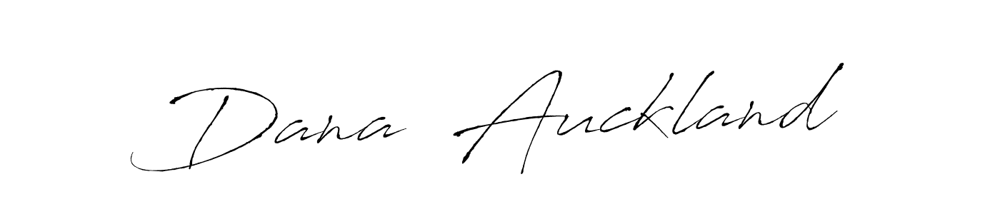 How to make Dana  Auckland name signature. Use Antro_Vectra style for creating short signs online. This is the latest handwritten sign. Dana  Auckland signature style 6 images and pictures png