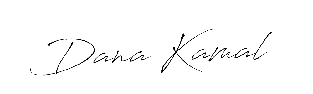 Create a beautiful signature design for name Dana Kamal. With this signature (Antro_Vectra) fonts, you can make a handwritten signature for free. Dana Kamal signature style 6 images and pictures png