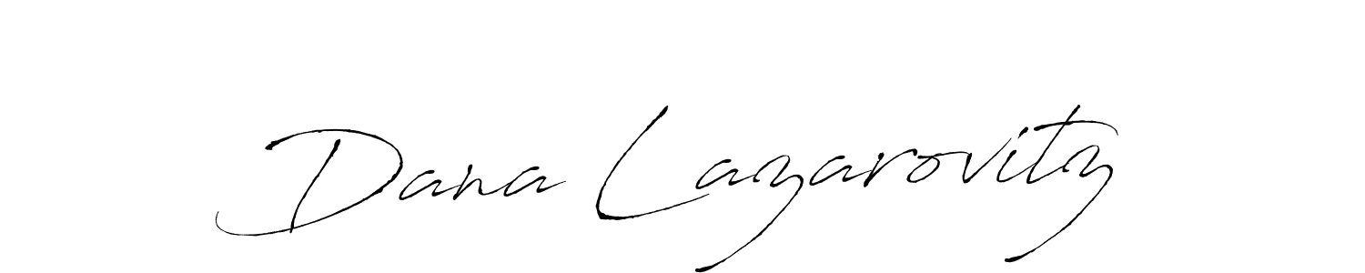 Make a beautiful signature design for name Dana Lazarovitz. Use this online signature maker to create a handwritten signature for free. Dana Lazarovitz signature style 6 images and pictures png