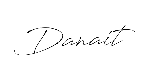 Create a beautiful signature design for name Danait. With this signature (Antro_Vectra) fonts, you can make a handwritten signature for free. Danait signature style 6 images and pictures png