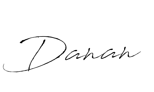 How to make Danan name signature. Use Antro_Vectra style for creating short signs online. This is the latest handwritten sign. Danan signature style 6 images and pictures png