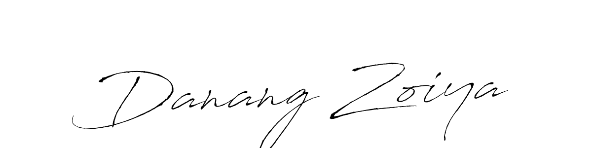 Create a beautiful signature design for name Danang Zoiya. With this signature (Antro_Vectra) fonts, you can make a handwritten signature for free. Danang Zoiya signature style 6 images and pictures png