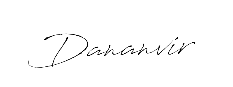 It looks lik you need a new signature style for name Dananvir. Design unique handwritten (Antro_Vectra) signature with our free signature maker in just a few clicks. Dananvir signature style 6 images and pictures png