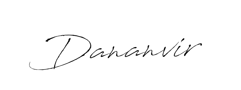 Also we have Dananvir name is the best signature style. Create professional handwritten signature collection using Antro_Vectra autograph style. Dananvir signature style 6 images and pictures png
