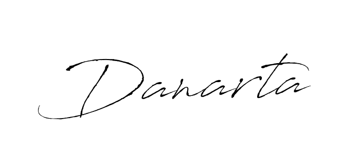 How to make Danarta signature? Antro_Vectra is a professional autograph style. Create handwritten signature for Danarta name. Danarta signature style 6 images and pictures png