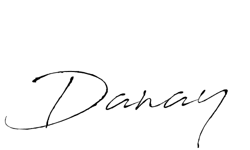 How to make Danay signature? Antro_Vectra is a professional autograph style. Create handwritten signature for Danay name. Danay signature style 6 images and pictures png