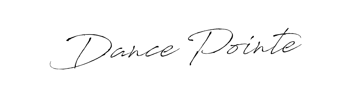 Make a beautiful signature design for name Dance Pointe. With this signature (Antro_Vectra) style, you can create a handwritten signature for free. Dance Pointe signature style 6 images and pictures png