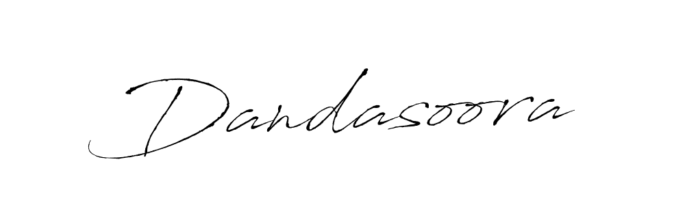 Make a beautiful signature design for name Dandasoora. With this signature (Antro_Vectra) style, you can create a handwritten signature for free. Dandasoora signature style 6 images and pictures png