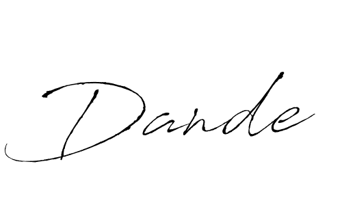 How to make Dande name signature. Use Antro_Vectra style for creating short signs online. This is the latest handwritten sign. Dande signature style 6 images and pictures png