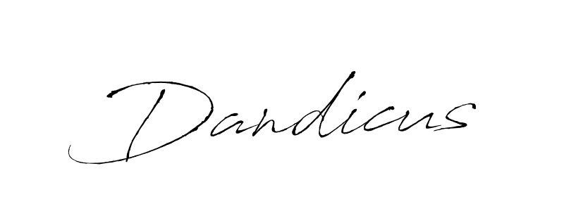How to make Dandicus signature? Antro_Vectra is a professional autograph style. Create handwritten signature for Dandicus name. Dandicus signature style 6 images and pictures png