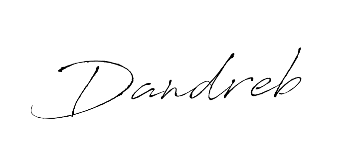 Use a signature maker to create a handwritten signature online. With this signature software, you can design (Antro_Vectra) your own signature for name Dandreb. Dandreb signature style 6 images and pictures png