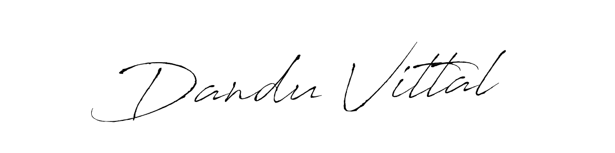 Make a beautiful signature design for name Dandu Vittal. Use this online signature maker to create a handwritten signature for free. Dandu Vittal signature style 6 images and pictures png