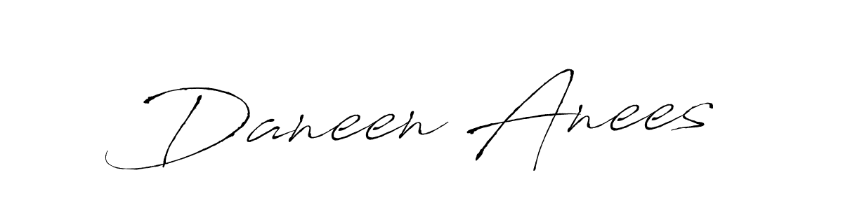 See photos of Daneen Anees official signature by Spectra . Check more albums & portfolios. Read reviews & check more about Antro_Vectra font. Daneen Anees signature style 6 images and pictures png