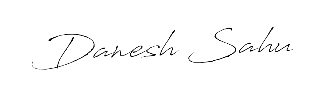 Design your own signature with our free online signature maker. With this signature software, you can create a handwritten (Antro_Vectra) signature for name Danesh Sahu. Danesh Sahu signature style 6 images and pictures png