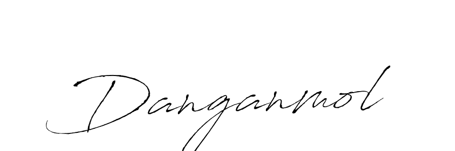 Create a beautiful signature design for name Danganmol. With this signature (Antro_Vectra) fonts, you can make a handwritten signature for free. Danganmol signature style 6 images and pictures png