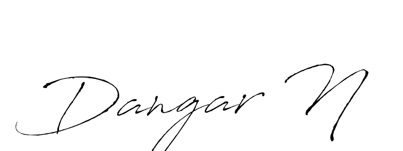 The best way (Antro_Vectra) to make a short signature is to pick only two or three words in your name. The name Dangar N include a total of six letters. For converting this name. Dangar N signature style 6 images and pictures png