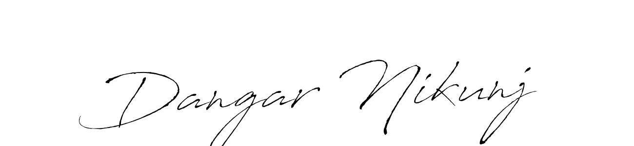 if you are searching for the best signature style for your name Dangar Nikunj. so please give up your signature search. here we have designed multiple signature styles  using Antro_Vectra. Dangar Nikunj signature style 6 images and pictures png