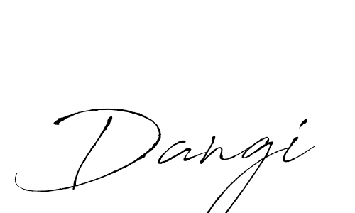 Antro_Vectra is a professional signature style that is perfect for those who want to add a touch of class to their signature. It is also a great choice for those who want to make their signature more unique. Get Dangi name to fancy signature for free. Dangi signature style 6 images and pictures png