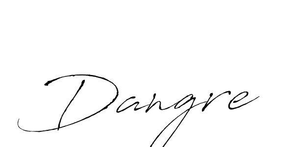 Dangre stylish signature style. Best Handwritten Sign (Antro_Vectra) for my name. Handwritten Signature Collection Ideas for my name Dangre. Dangre signature style 6 images and pictures png