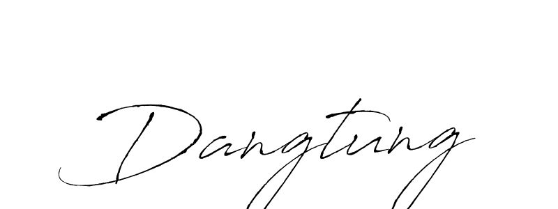 Make a short Dangtung signature style. Manage your documents anywhere anytime using Antro_Vectra. Create and add eSignatures, submit forms, share and send files easily. Dangtung signature style 6 images and pictures png