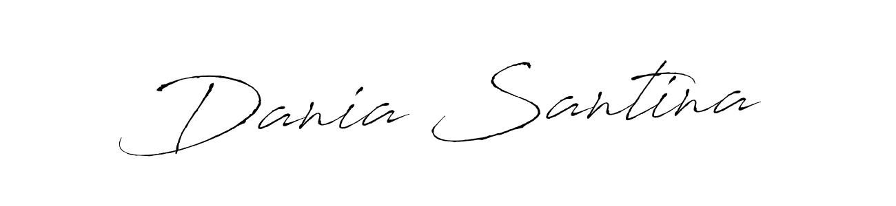 It looks lik you need a new signature style for name Dania Santina. Design unique handwritten (Antro_Vectra) signature with our free signature maker in just a few clicks. Dania Santina signature style 6 images and pictures png