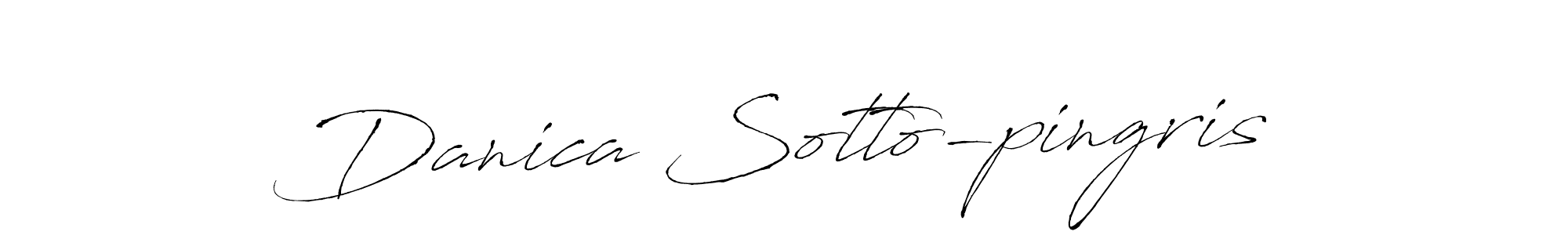 Make a beautiful signature design for name Danica Sotto-pingris. Use this online signature maker to create a handwritten signature for free. Danica Sotto-pingris signature style 6 images and pictures png