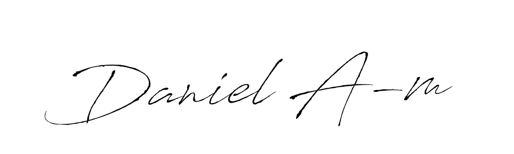 You can use this online signature creator to create a handwritten signature for the name Daniel A-m. This is the best online autograph maker. Daniel A-m signature style 6 images and pictures png