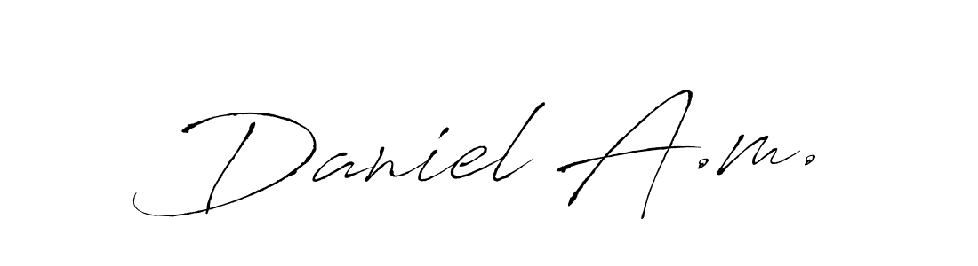 Here are the top 10 professional signature styles for the name Daniel A.m.. These are the best autograph styles you can use for your name. Daniel A.m. signature style 6 images and pictures png