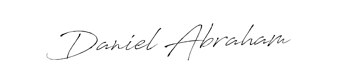 Antro_Vectra is a professional signature style that is perfect for those who want to add a touch of class to their signature. It is also a great choice for those who want to make their signature more unique. Get Daniel Abraham name to fancy signature for free. Daniel Abraham signature style 6 images and pictures png