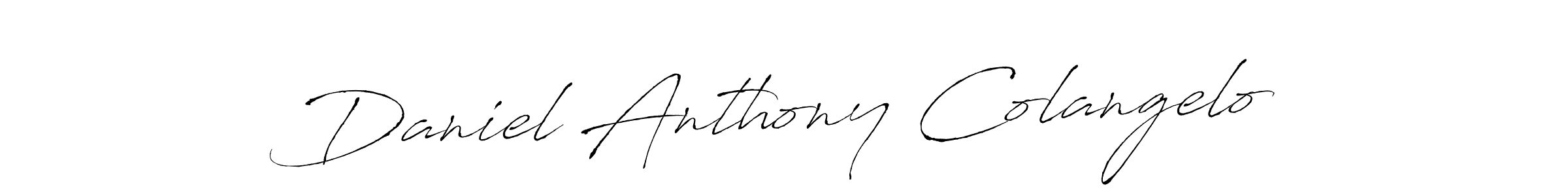 Use a signature maker to create a handwritten signature online. With this signature software, you can design (Antro_Vectra) your own signature for name Daniel Anthony Colangelo. Daniel Anthony Colangelo signature style 6 images and pictures png