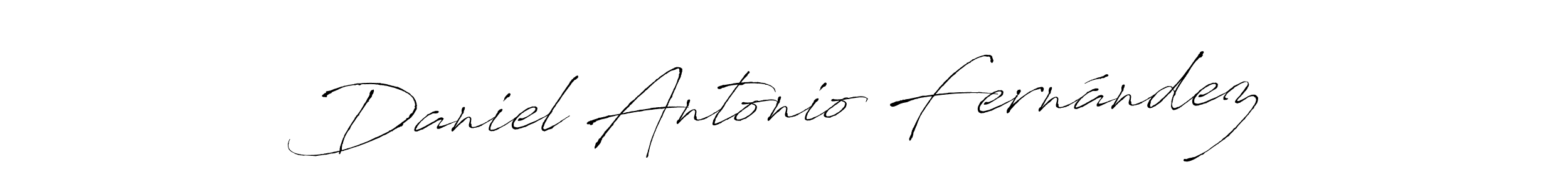 Create a beautiful signature design for name Daniel Antonio Fernández. With this signature (Antro_Vectra) fonts, you can make a handwritten signature for free. Daniel Antonio Fernández signature style 6 images and pictures png