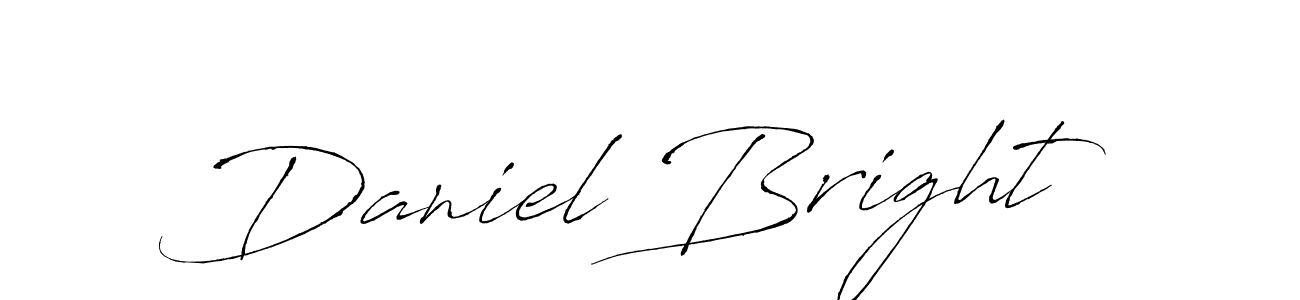 The best way (Antro_Vectra) to make a short signature is to pick only two or three words in your name. The name Daniel Bright include a total of six letters. For converting this name. Daniel Bright signature style 6 images and pictures png