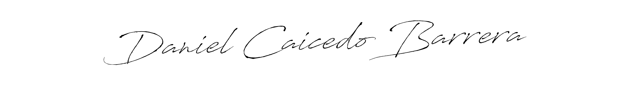 Make a short Daniel Caicedo Barrera signature style. Manage your documents anywhere anytime using Antro_Vectra. Create and add eSignatures, submit forms, share and send files easily. Daniel Caicedo Barrera signature style 6 images and pictures png