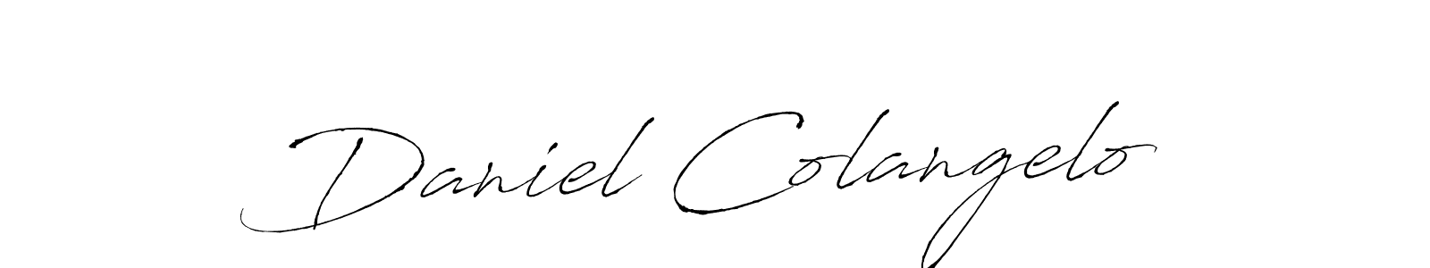 How to make Daniel Colangelo signature? Antro_Vectra is a professional autograph style. Create handwritten signature for Daniel Colangelo name. Daniel Colangelo signature style 6 images and pictures png