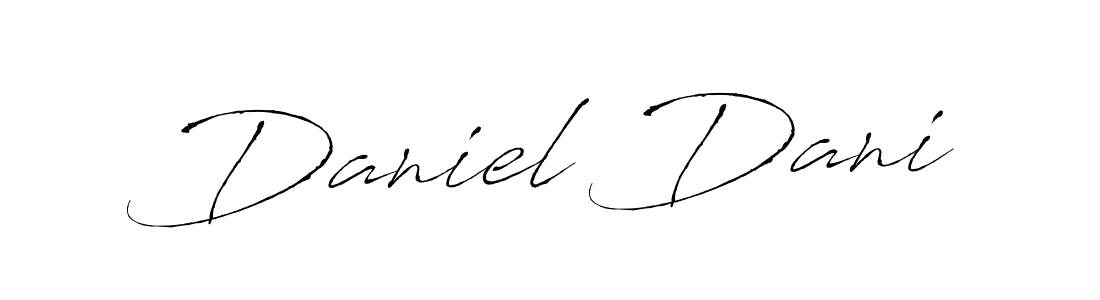 It looks lik you need a new signature style for name Daniel Dani. Design unique handwritten (Antro_Vectra) signature with our free signature maker in just a few clicks. Daniel Dani signature style 6 images and pictures png