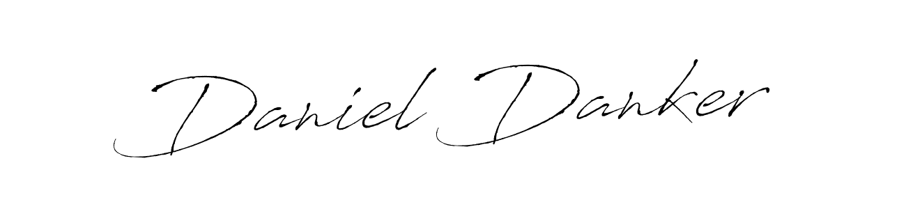 Make a beautiful signature design for name Daniel Danker. With this signature (Antro_Vectra) style, you can create a handwritten signature for free. Daniel Danker signature style 6 images and pictures png