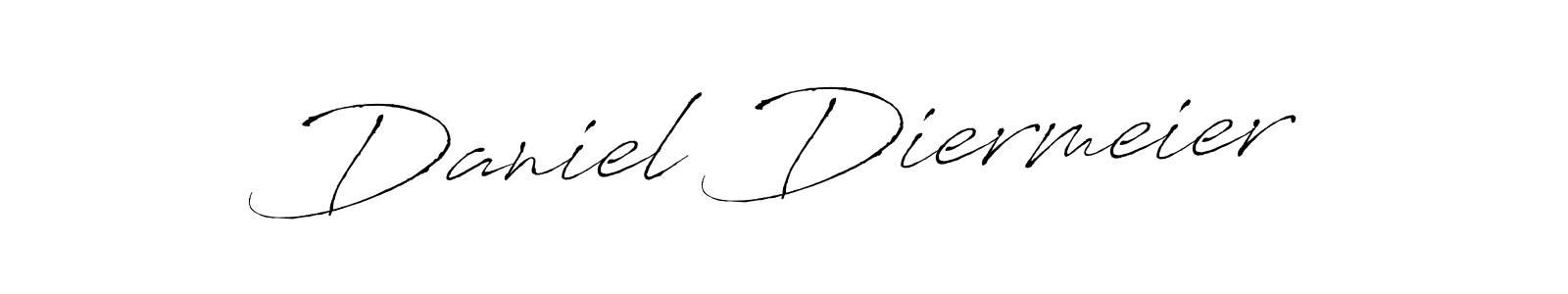 How to make Daniel Diermeier signature? Antro_Vectra is a professional autograph style. Create handwritten signature for Daniel Diermeier name. Daniel Diermeier signature style 6 images and pictures png