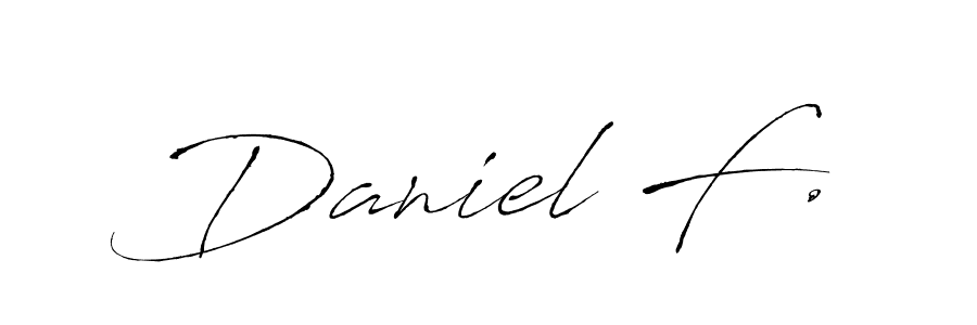 This is the best signature style for the Daniel F. name. Also you like these signature font (Antro_Vectra). Mix name signature. Daniel F. signature style 6 images and pictures png