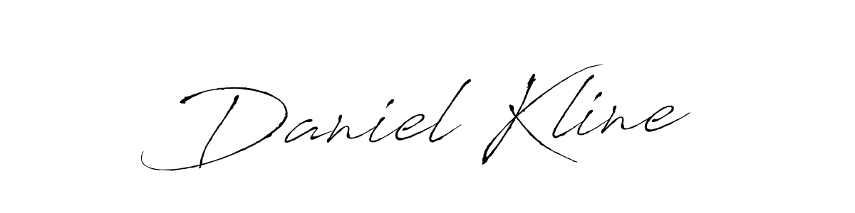 Design your own signature with our free online signature maker. With this signature software, you can create a handwritten (Antro_Vectra) signature for name Daniel Kline. Daniel Kline signature style 6 images and pictures png