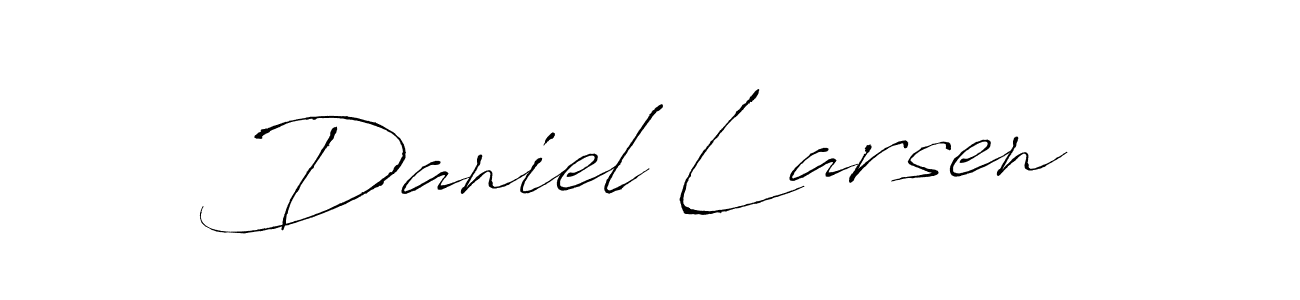 Use a signature maker to create a handwritten signature online. With this signature software, you can design (Antro_Vectra) your own signature for name Daniel Larsen. Daniel Larsen signature style 6 images and pictures png